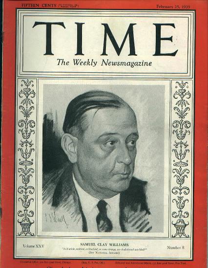 TIME, Samuel Clay Williams, 2/25/35
