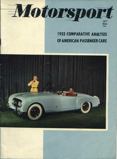 Motorsport,Comparative of Passenger Cars,7/52