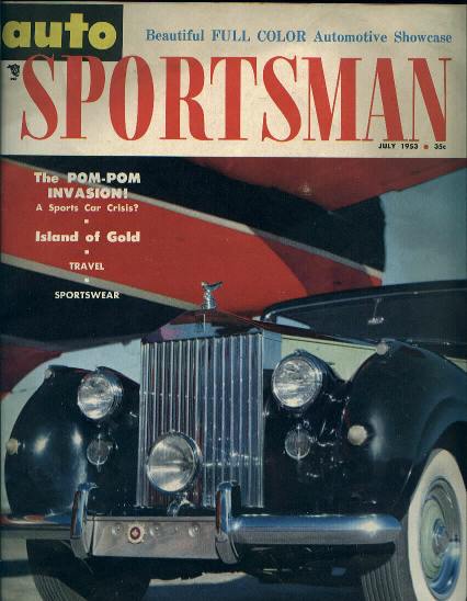 Auto Sportsman, FB's Rolls Royce, 7/53
