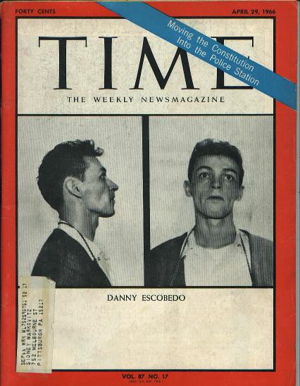 TIME, Convict Danny Escobedo, 4/29/66