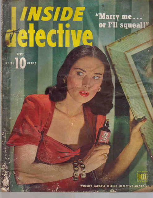 Inside Detective/Sept.1947/Classic Cover!