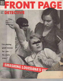 Frontpage Detective/June 1954/Red Hot Mamas