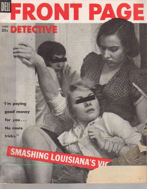Frontpage Detective/June 1954/Red Hot Mamas