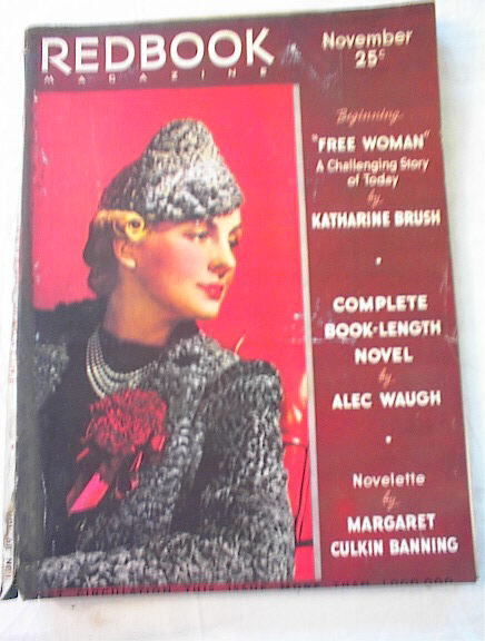 Nov,1936 Redbook magazine Katharine Brush