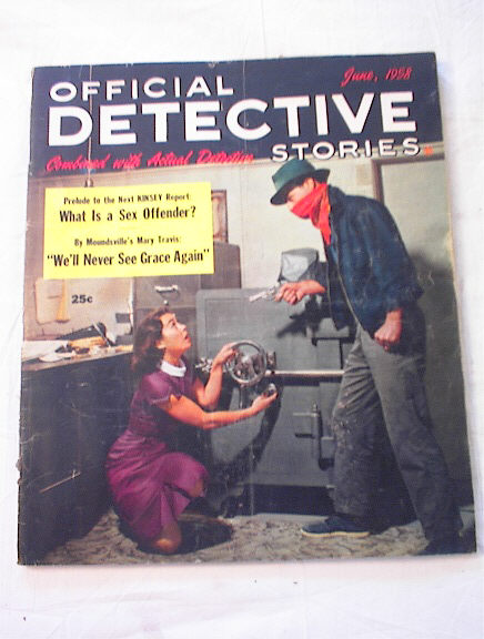June,1958 Offical Detective Stories