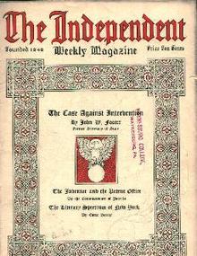 The Independent 3/13/14 Against Intervention