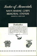 Index of Memorials-Navy-Marine Corps Stadium