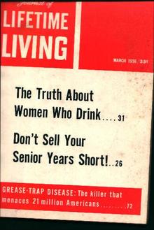Lifetime Living-March 1956- Women Drinking?