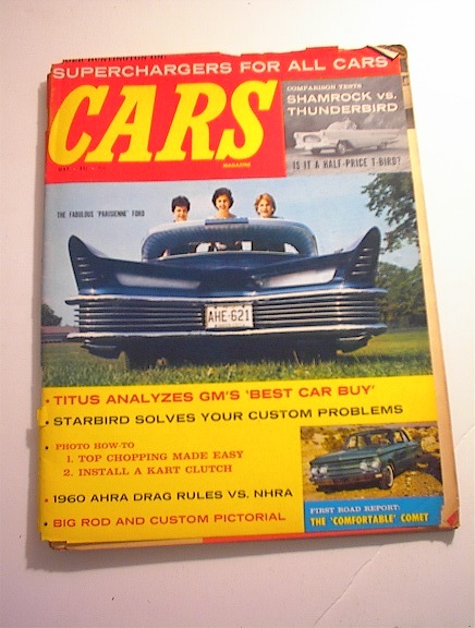 CARS Magazine,5/1960,The 1960 Thunderbird
