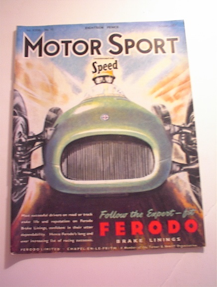 MOTOR Sport,10/1951,XXII G.P. D'Italia
