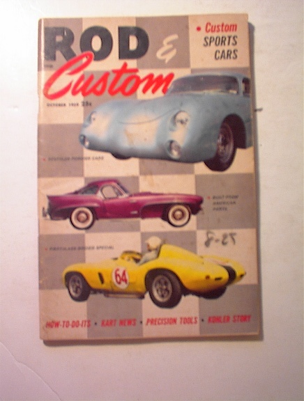 Rod and Custom,10/1959,CUSTOM CORVETTES!