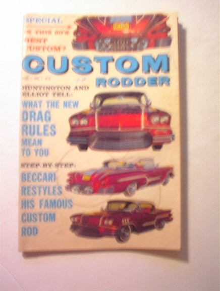 Custom Rodder,7/1960,SUPER INJECTED CHARGER!