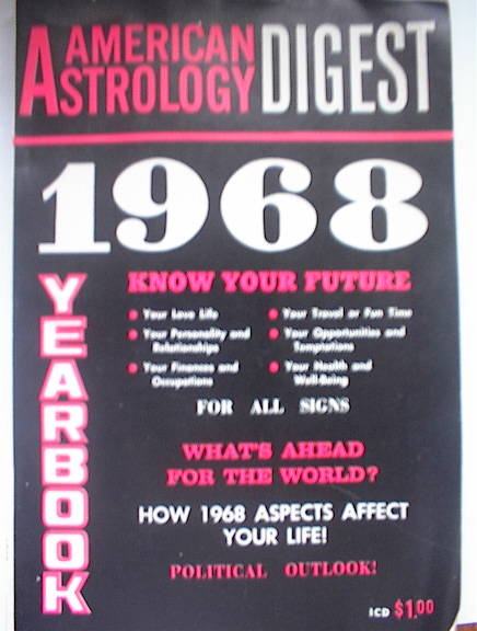 American Astrology Digest 1968 Yearbook