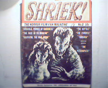 Shriek!-Summer 66' Dracula,Zombies,Reptile!