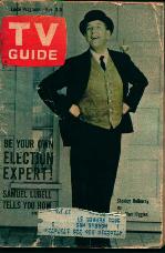 TV Guide 11/3/62 Stanley Holloway on Cover!