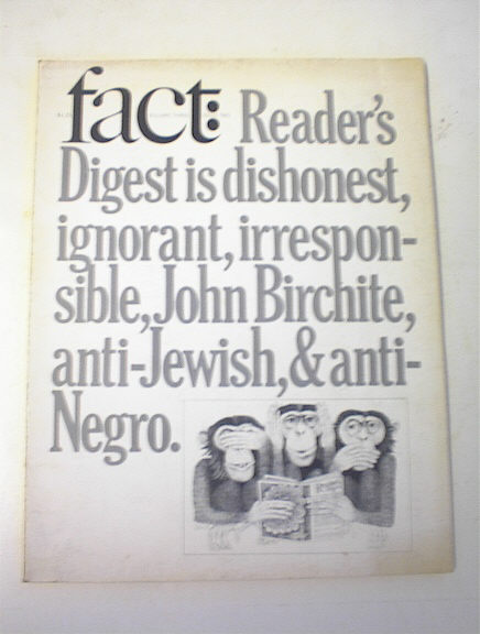 Fact Magazine,March-April,1966,No.3 Iss.2
