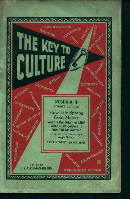 Keys To Culture No.4 Life Sprang from Matter