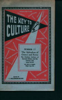 Keys To Culture No.17 Greek and Rome Splendor