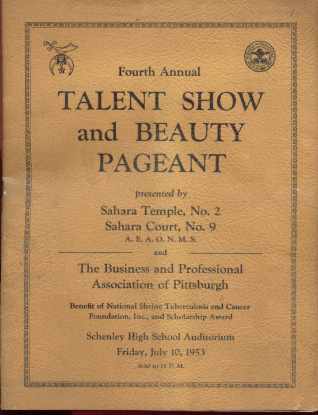 Black Masonic Lodge Pittsburgh 1953 show