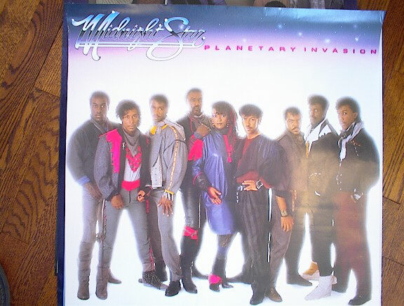 MIDNIGHT STAR PLANETARY INVASION ALBUM POSTER