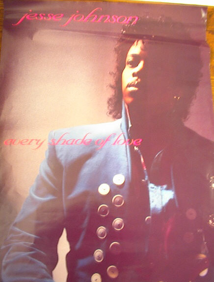 JESSE JOHNSON EVERY SHADE OF LOVE POSTER