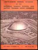 Baptist Training Union Nat'l Sun. School 1964