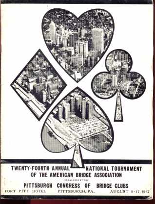 Program 1957 Nat'l Tournament Am Bridge Assoc
