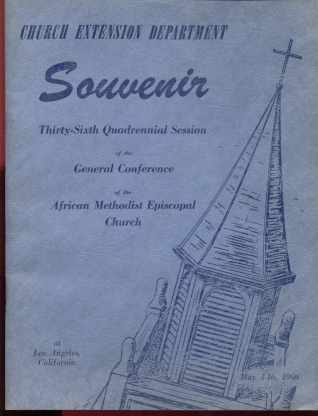 AME 1960 36th Convention Souvenir Booklet
