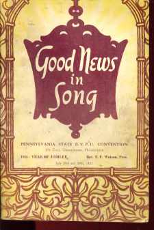 Good News in Song 1953 BYPR Convention Book