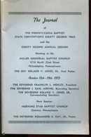 Journal PA Baptist Convention 1973 w By-laws