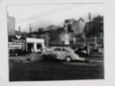 GREAT B/W PHOTO OF NEON CAR AND DRIVER