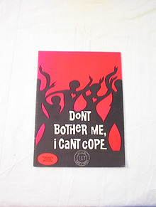 DONT BOTHER ME,I CANT COPE 1975 PROGRAM