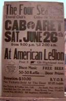 Posters 1970s Black Clubs Dances Pittsburgh