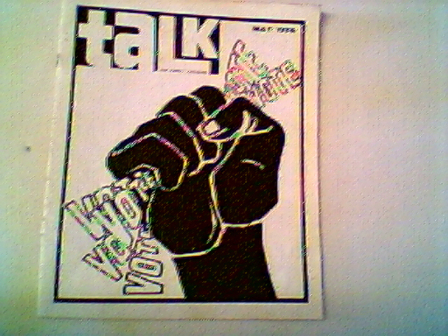 TALK MAGAZINE MAY,1970 VOTE
