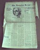 Newsppr 2/6/1943 Scientist Geo W Carver Death