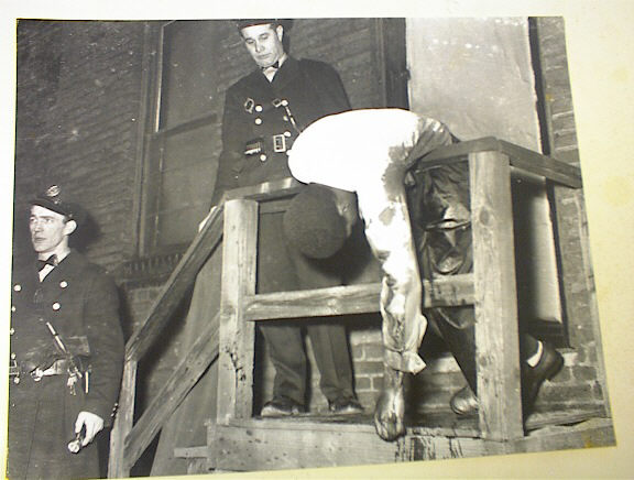 GREAT 1930's B/W BLOODY Murder Scene Photo