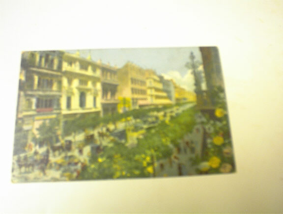 1910's Avenida de Mayo /Tarjeta Postal