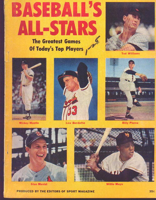 Baseball's All-Stars Mag. 1958