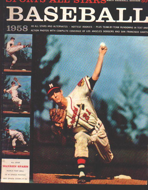 Sports All Stars Baseball Edition '58