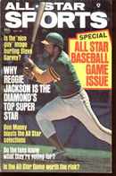 Reggie Jackson cover July 1975 All Star