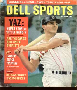 Dell Sports march 1968 Yastrzemski