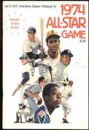 All Star Game 1974 souvenir booklet Photos