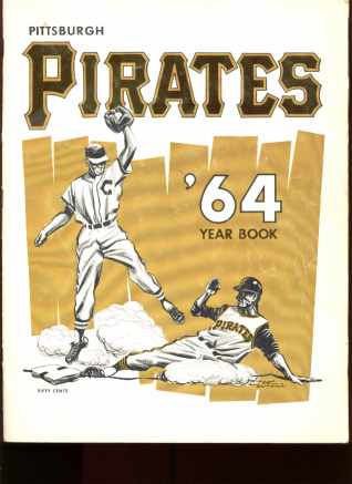 Facsimile Autographed Pgh Pirates 1964 Yrbook