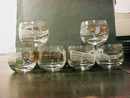 Pennsylvania RR Great Cocktail Glasses c 1956