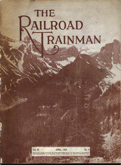 The RR Trainman magazine, 1928-31, 4 pc