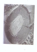 giant Sugar Bowl post card, 1940s