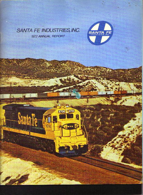 Santa Fe Industries, 1972 Annual Report