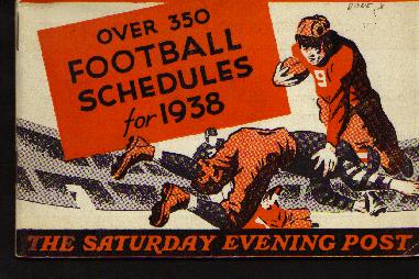Over 350 Football Schedules, 1938