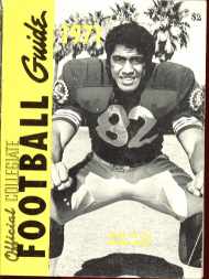 Collegiate Football Guide 1971 Jr Ah You