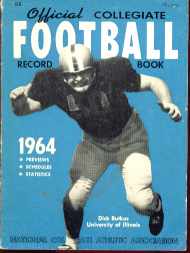 Collegiate Football mag 1964 Dick Butkus